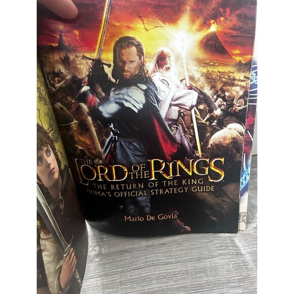 The Lord of the Rings The Return of the King Book by Mario Govia 2003 - Picture 1 of 4